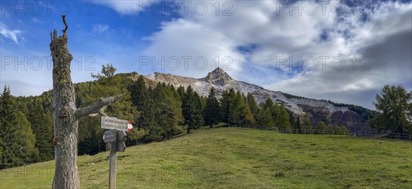 Signpost to the Weisshorn