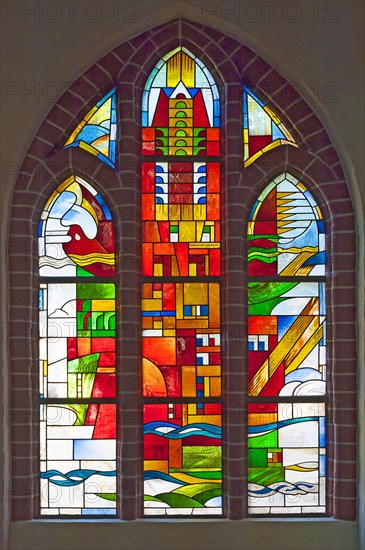 Church window Lobgesang