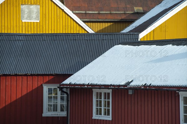 Colourful Scandinavian houses