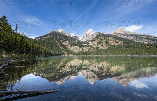 Reflection in Taggart Lake