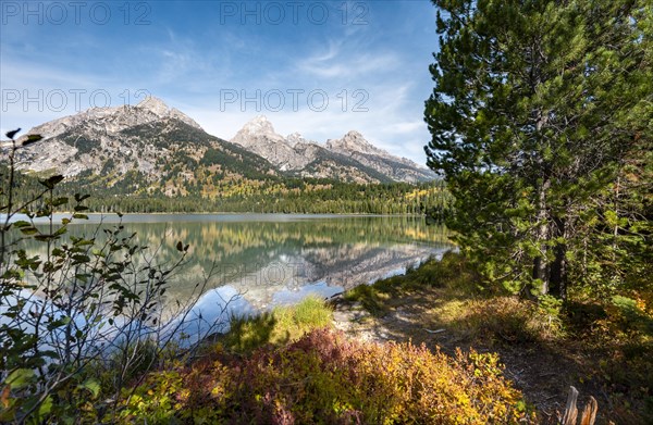 Reflection in Taggart Lake