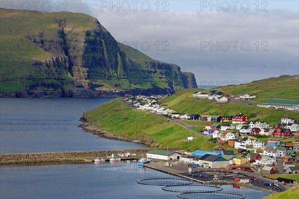 Small village with harbour