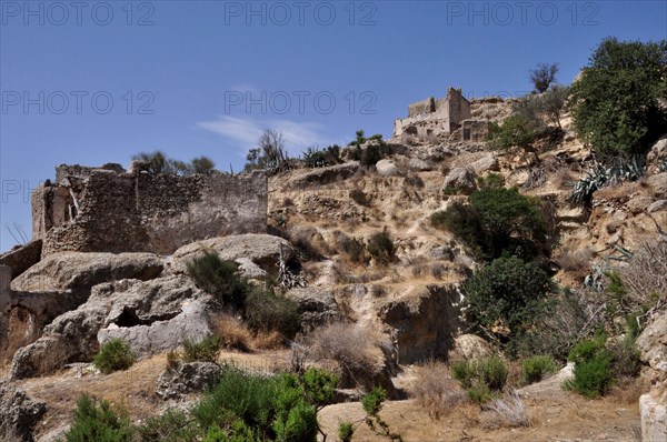 Abandoned village of El Marchalico Vinicas