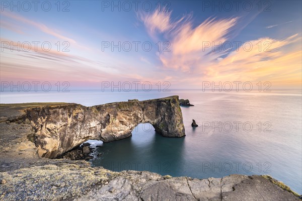 Rock arch Dyrholaey