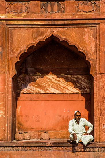 Resting Muslim