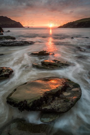 Cloger Bay at sunset