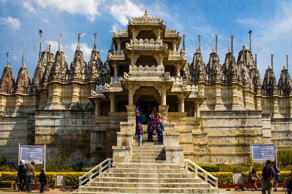 Temple staircase