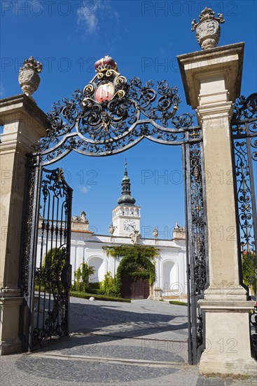 Gate to Mikulov Castle or Nikolsburg