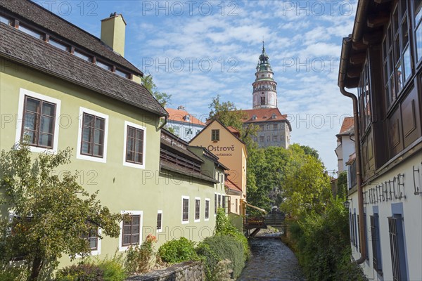 Cesky Krumlov Castle with Castle Tower