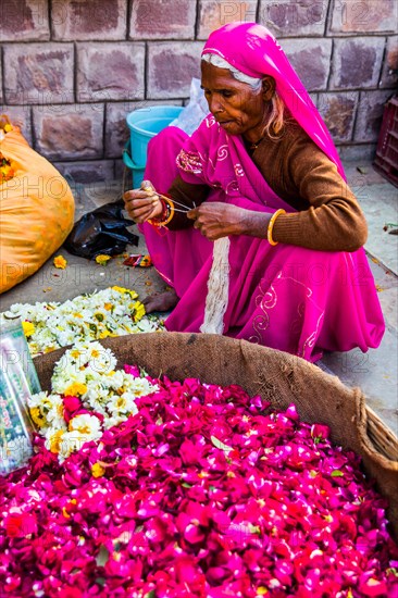 Flower garlands