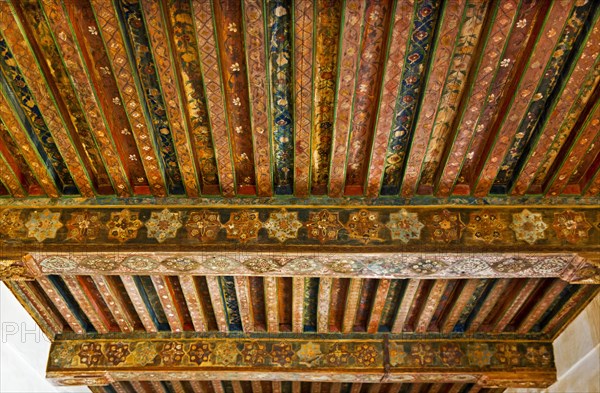 Wooden ceiling