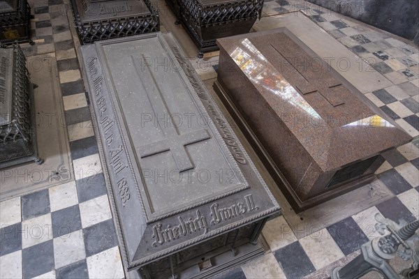 Sarcophagi of Frederick Francis II and the Ducal Family of Mecklenburg in St. Mary's and St. John's Cathedral