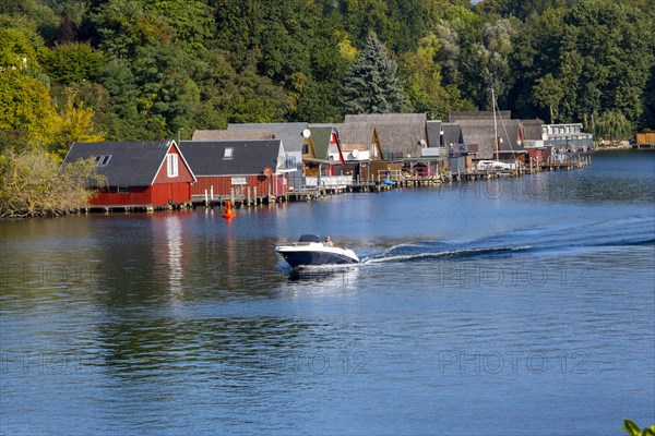 Boathouses at the Ziegelsee