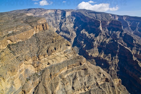 Canyons on the Massif of Jabal Akhdar
