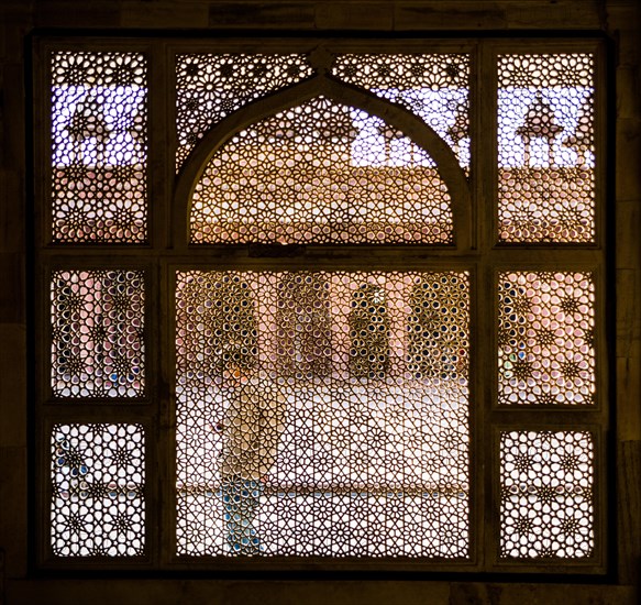 Filigree stone windows