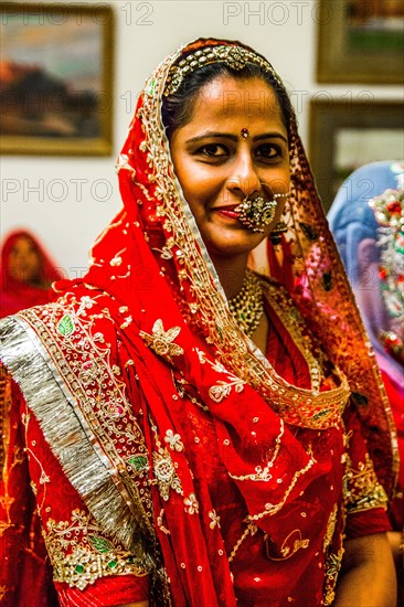 Separate ceremonies of bride and groom