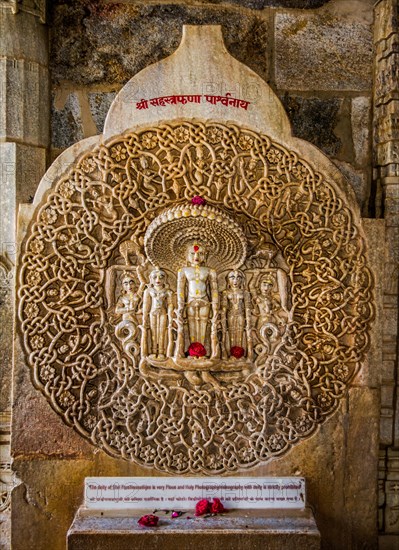 Finest marble relief in the Ranakpur temple complex