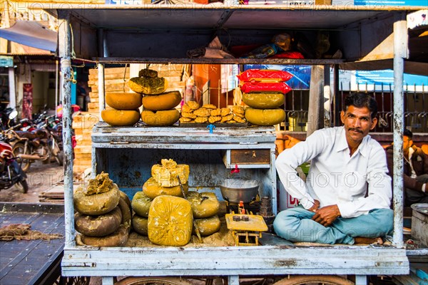 Cane sugar stall