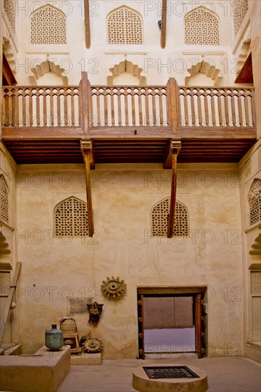 Inner courtyard with fountain