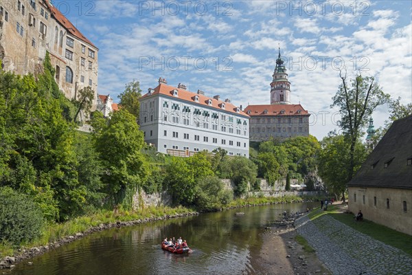 Cesky Krumlov Castle with Castle Tower