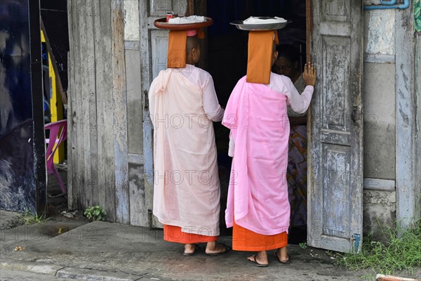 Nuns at breakfast reception