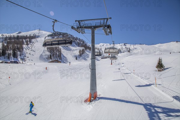 Steinplatte chairlift and Kammerkoer downhill run