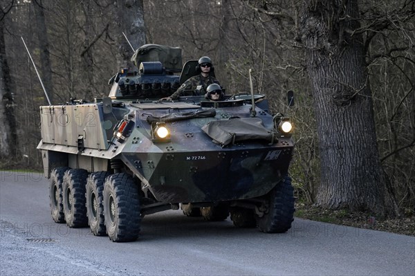 Mowag Piranha wheeled infantry fighting vehicle