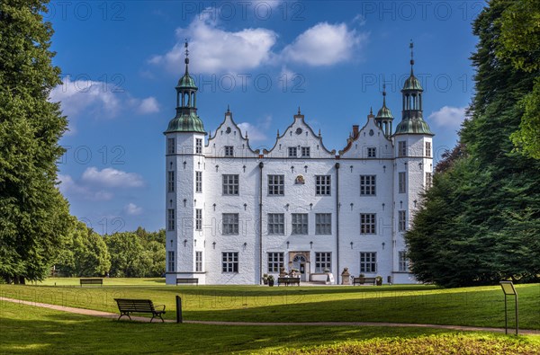 Ahrensburg Castle in Schleswig Holstein