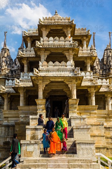 Temple staircase