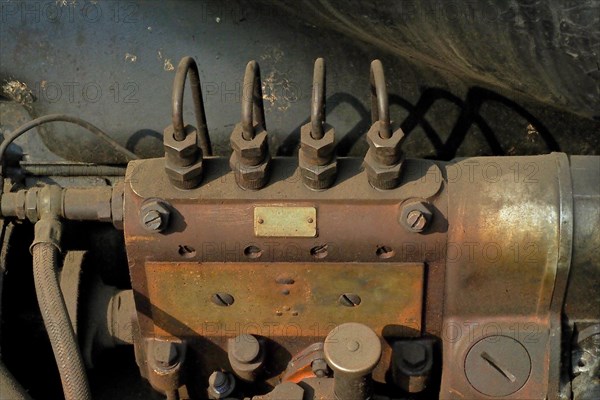 Valves of a steam engine