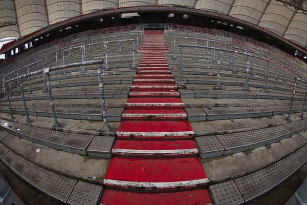 Empty grandstand