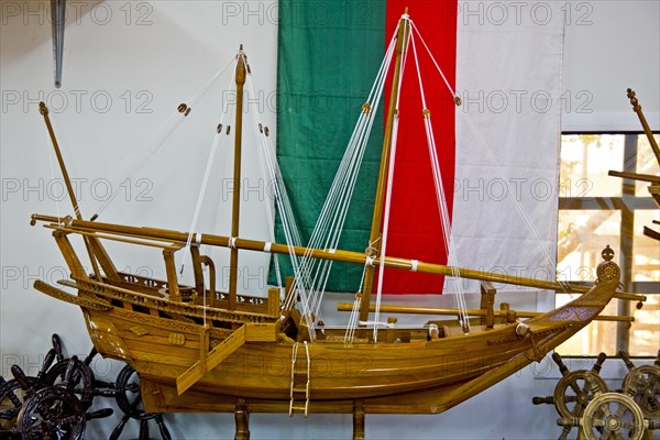 Model of a dhow