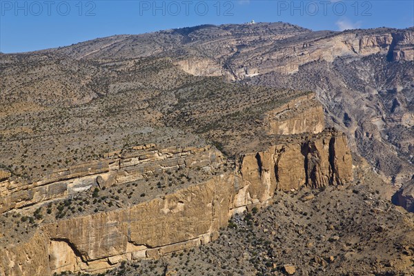 Canyons on the Massif of Jabal Akhdar