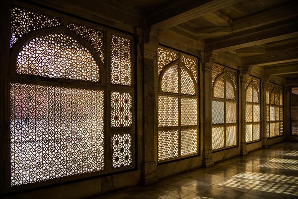 Filigree stone windows