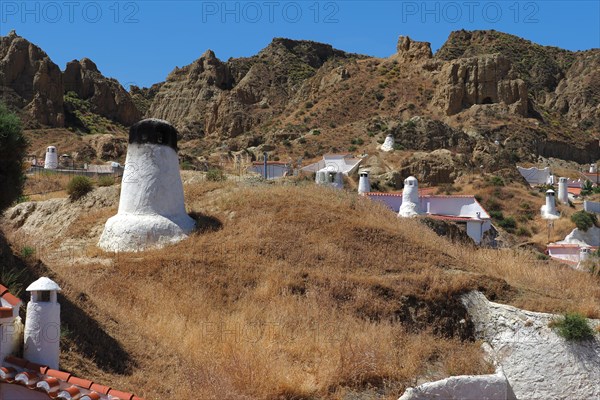 Cave houses in Guadix