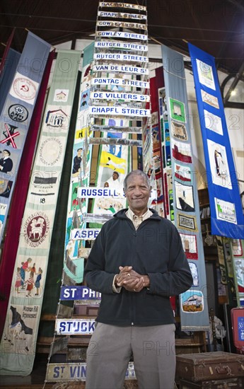 Former resident of the Apartheid destroyed Cape Town neighborhood of District Six