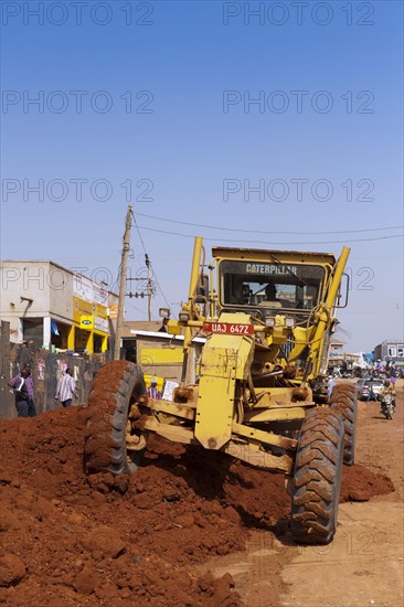 Street repairs in town