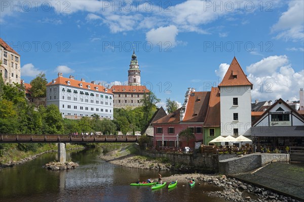 Cesky Krumlov Castle with Castle Tower