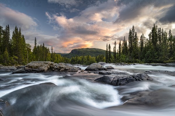 Rapids of the river Gamajahka