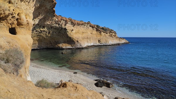 Lonely bay at Cabo Cope