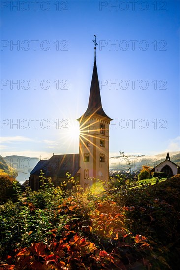 The village of Bremm on the Moselle