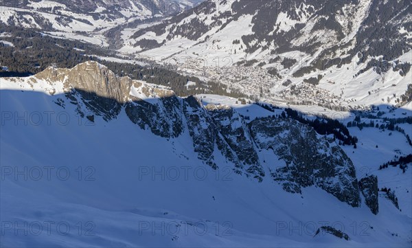 Panorama into the upper Emmental with Soerenberg