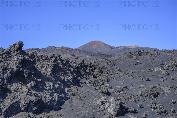 Lava field of the Teneguia volcano