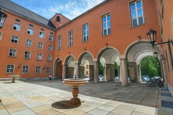 Inner courtyard