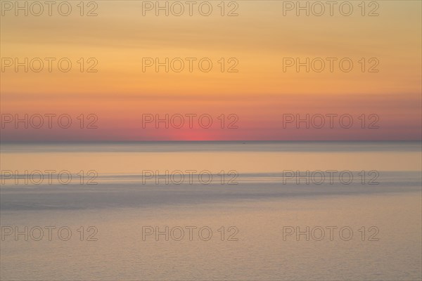 Sunset over the Mediterranean Sea