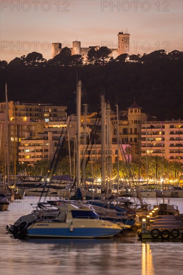 Port of Palma at sunset