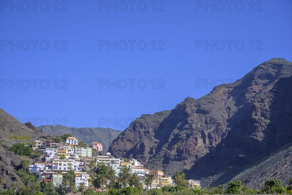 View of the district of La Calera