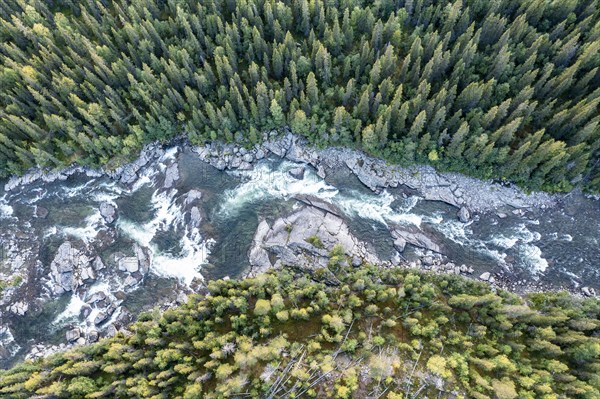 Rapids of the river Gamajahka