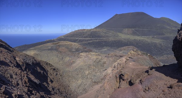 View from Teneguia Volcano