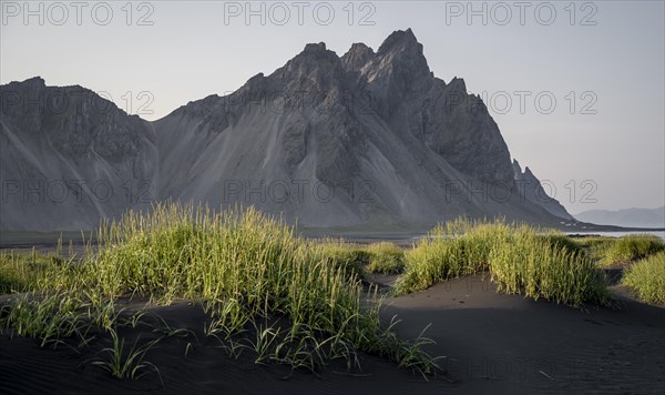 Black lava beach